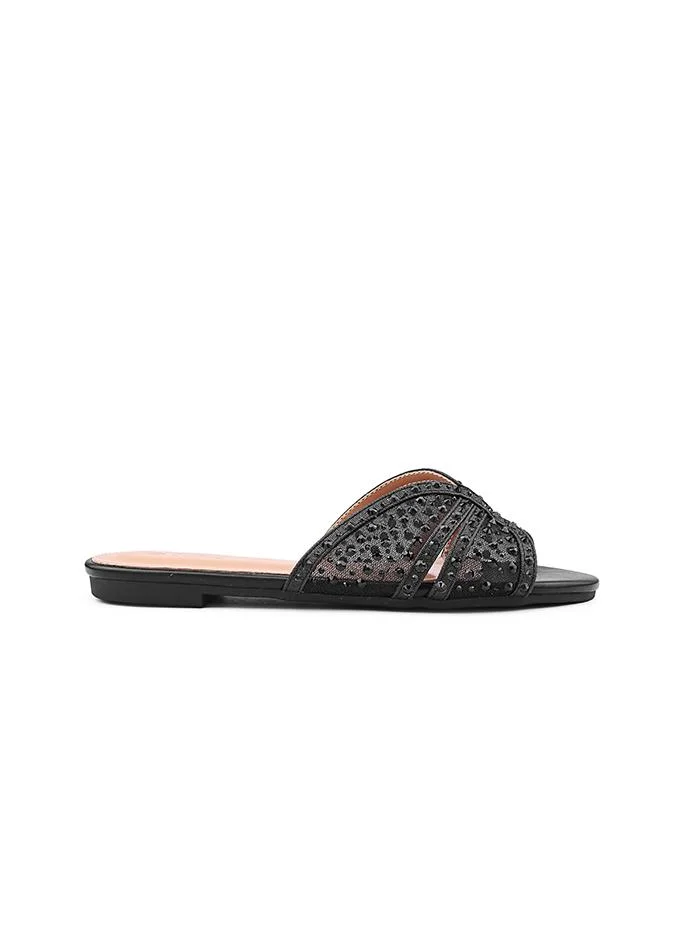 كابلي Women Flat Slide Sandals